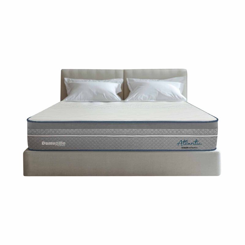 DUNLOPILLO Queen Bedframe With Mattress BEDFRAME WITH ATLANTIC MATTRESS-image 1