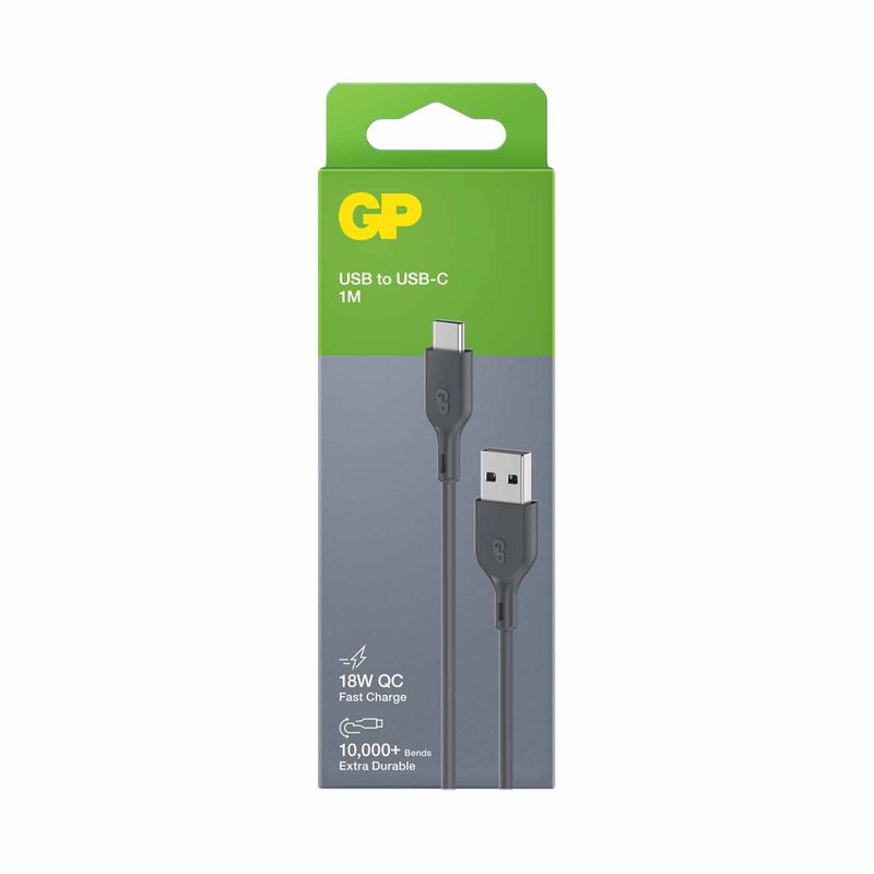 GP Gp Charge & Sync Cable-1m-usb A To Usb C (18w Qc) GPACECC1N000-image 4