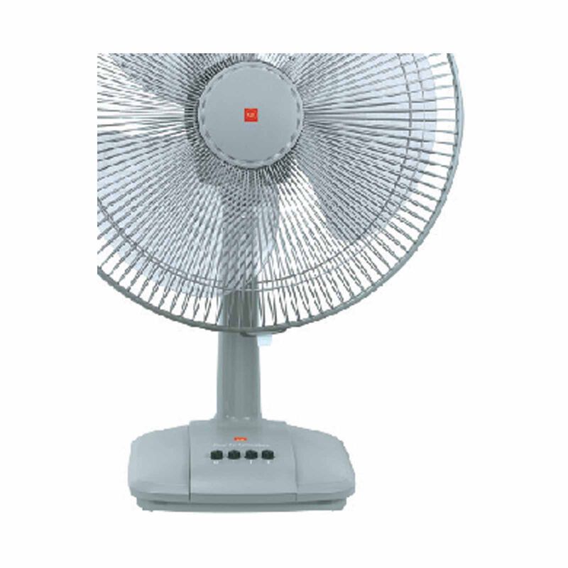 KDK 12 In Table Fan -silver Grey A30AS-image 3