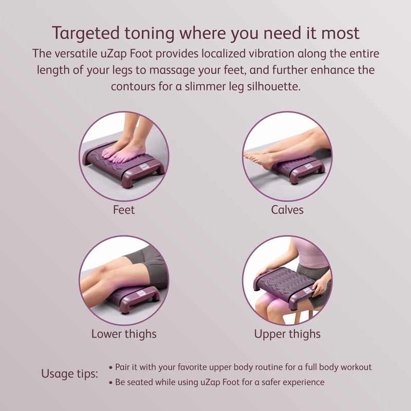 OSIM Uzap Foot Leg Massager - Purple OS-3220-image 5