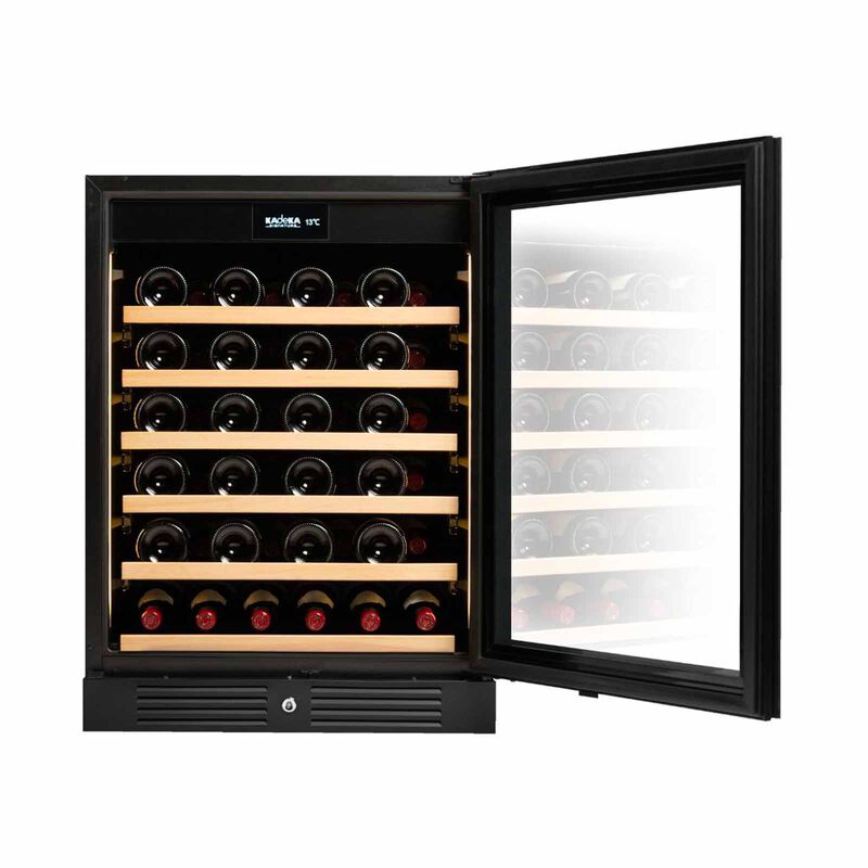 KADEKA Wine Chiller - Matt Black (46 Bottles) (right Opening) KSP46TR-image 3