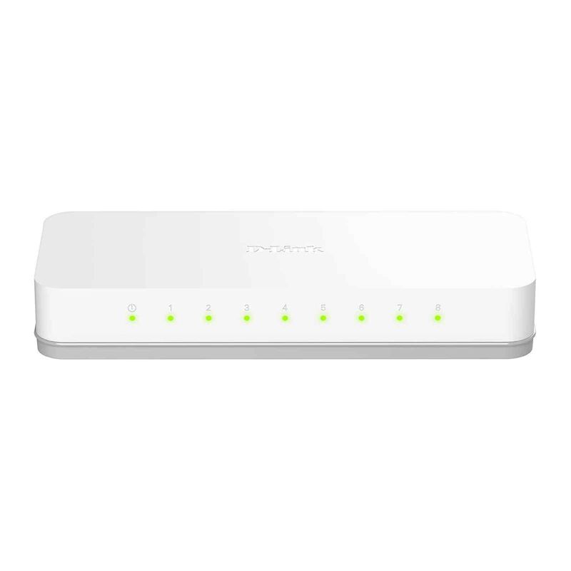 DLINK 8-port Gigabit Desktop Switch Unmanaged Switch DES-1008C-image 1
