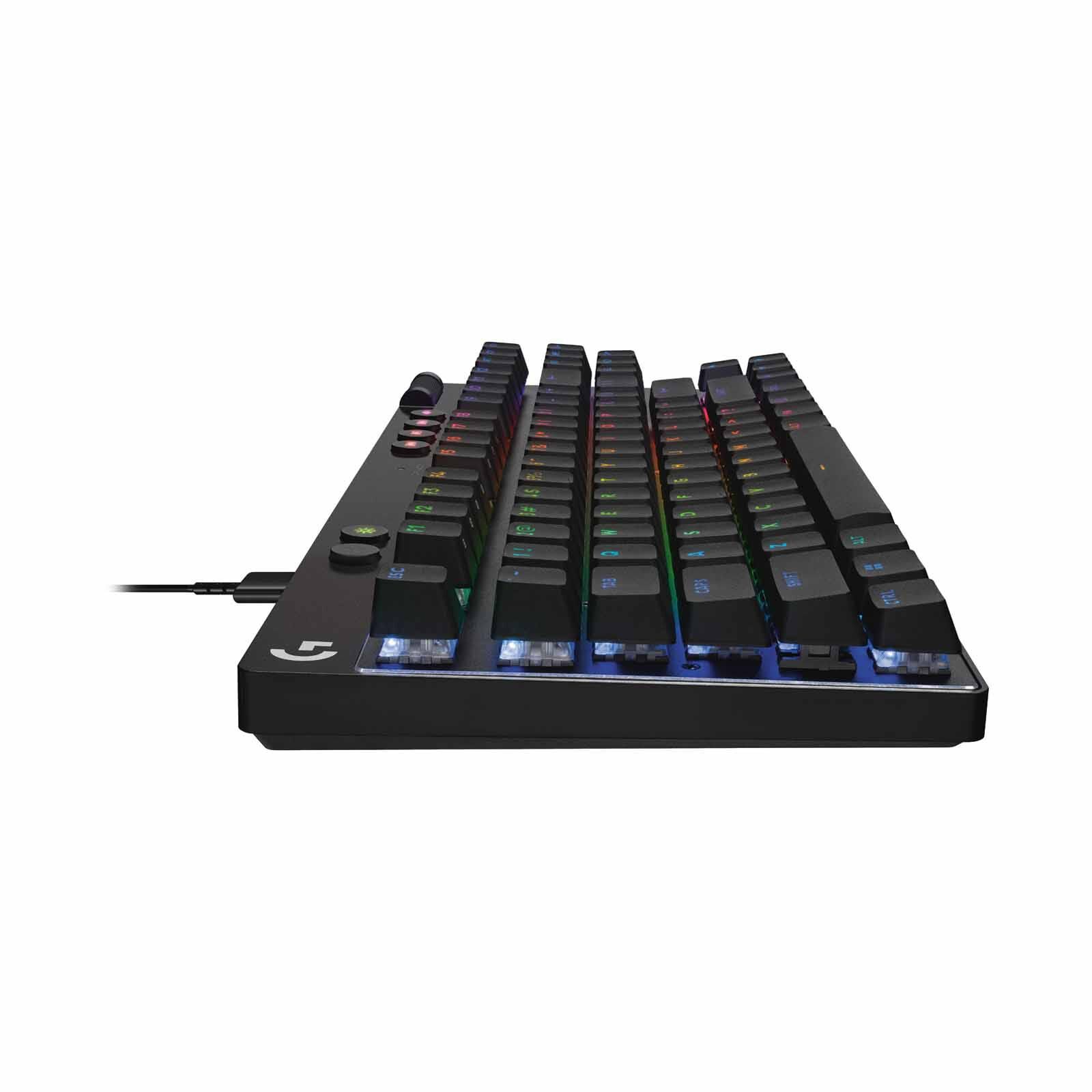 Shop LOGITECH G Pro X Tkl Rapid Keyboard Analog Switches - Black
