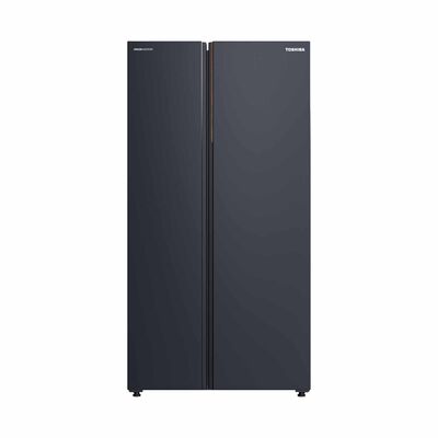 TOSHIBA Side By Side Door Fridge (692l) - Morandi Grey GR-RS910WI2-PMX(06)