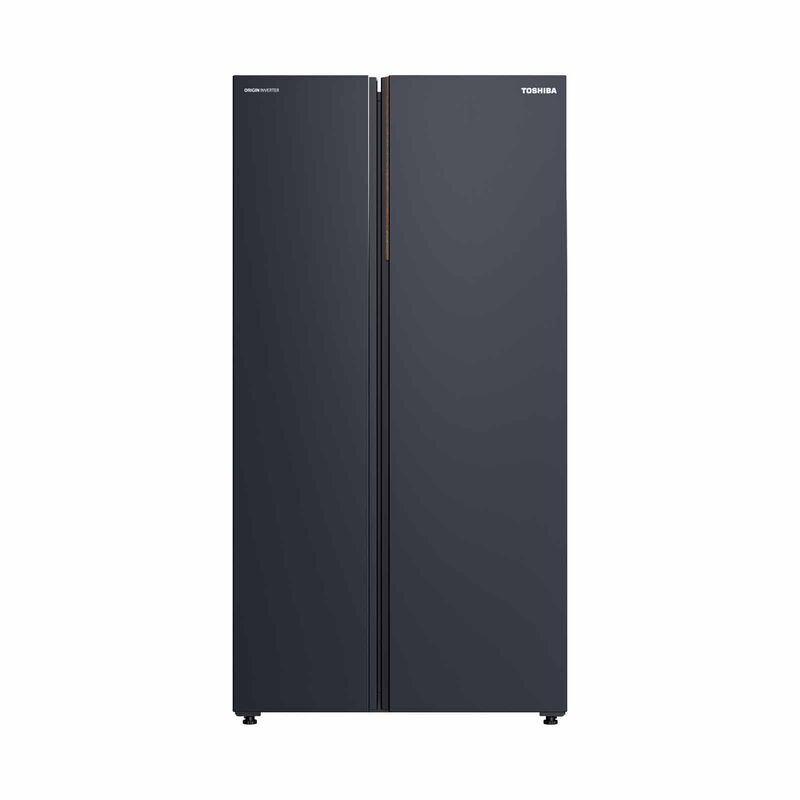 TOSHIBA Side By Side Door Fridge (692l) - Morandi Grey GR-RS910WI2-PMX(06)-image 1