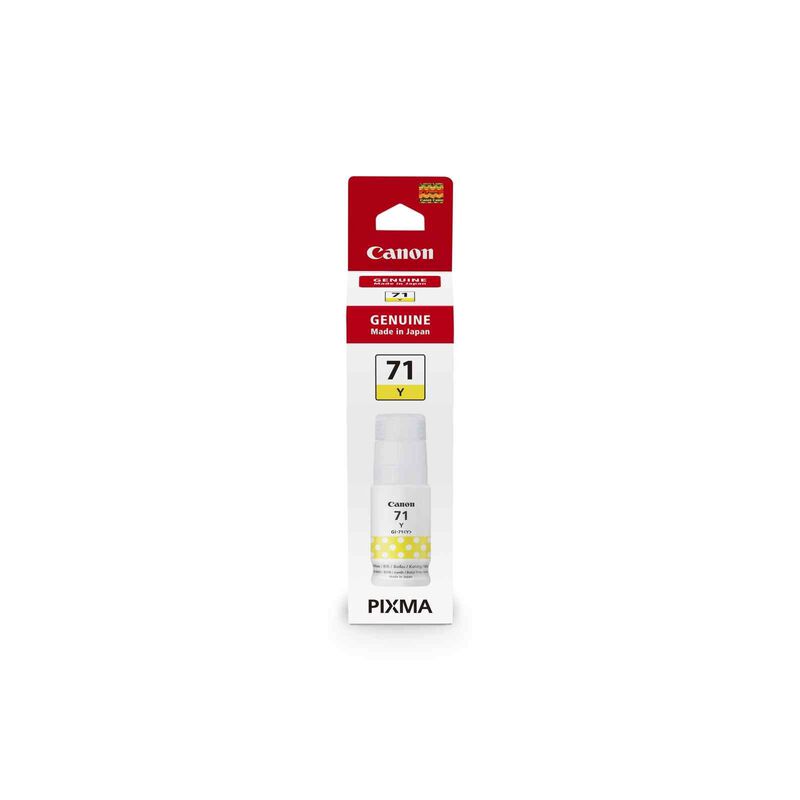 CANON Yellow Ink Bottle GI-71Y-image 2