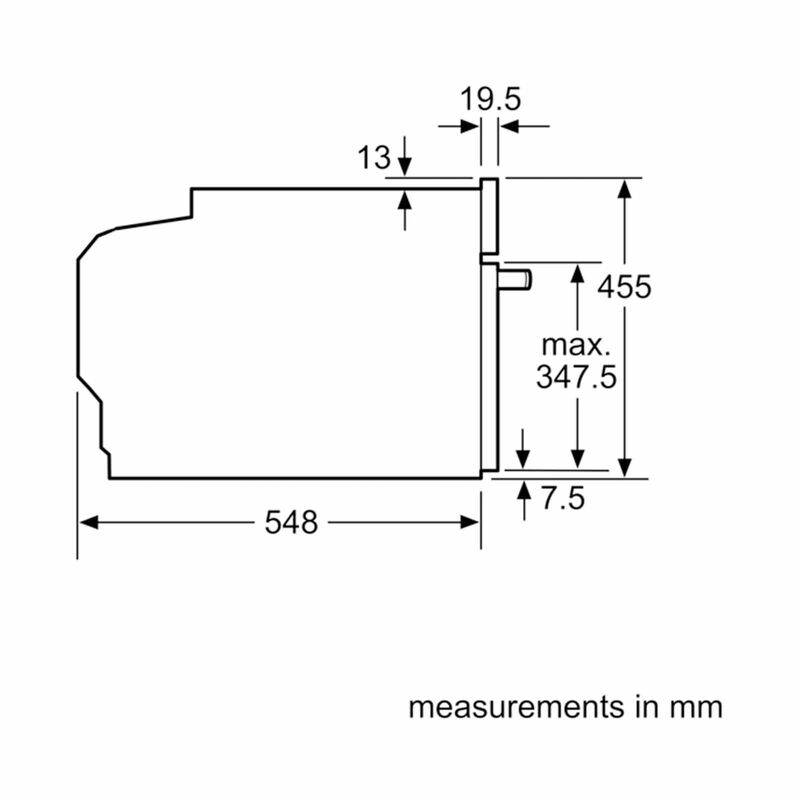 BOSCH Built-in 45cm Microwave Combination Oven (45l) CMG7241B1-image 10