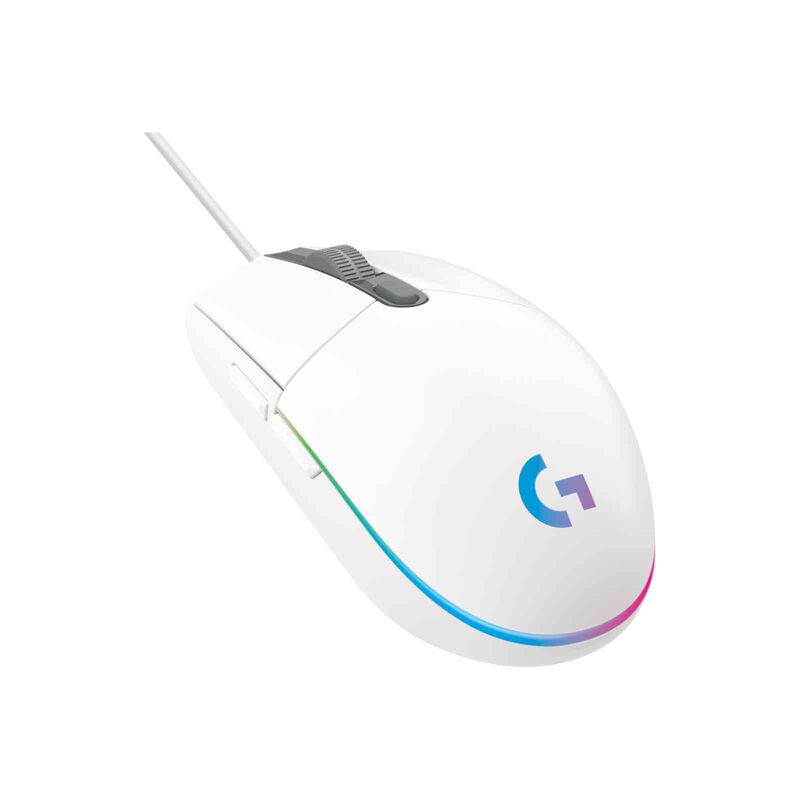 LOGITECH G203 Lightsync Rgb Wired Mouse White 910-005791-image 1