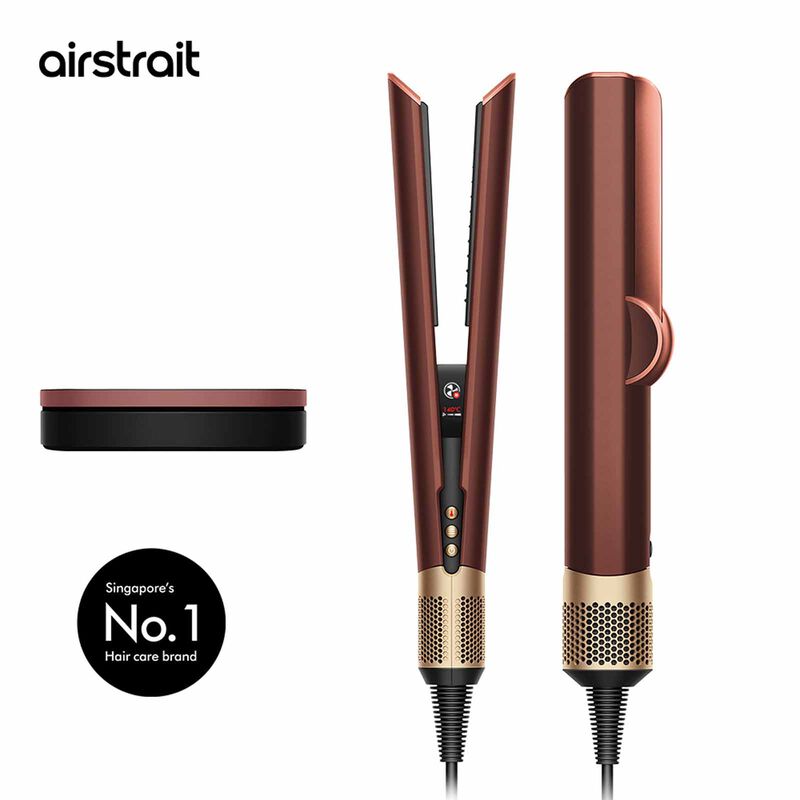 DYSON Airstrait Dryer And Straightener - Plum/copper HT03-A PL/CO (650108-01)-image 1