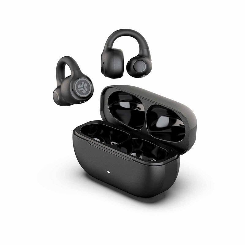 JLAB Flex Open Clip On Earbuds - Black EBFLEXRBLK124-image 2