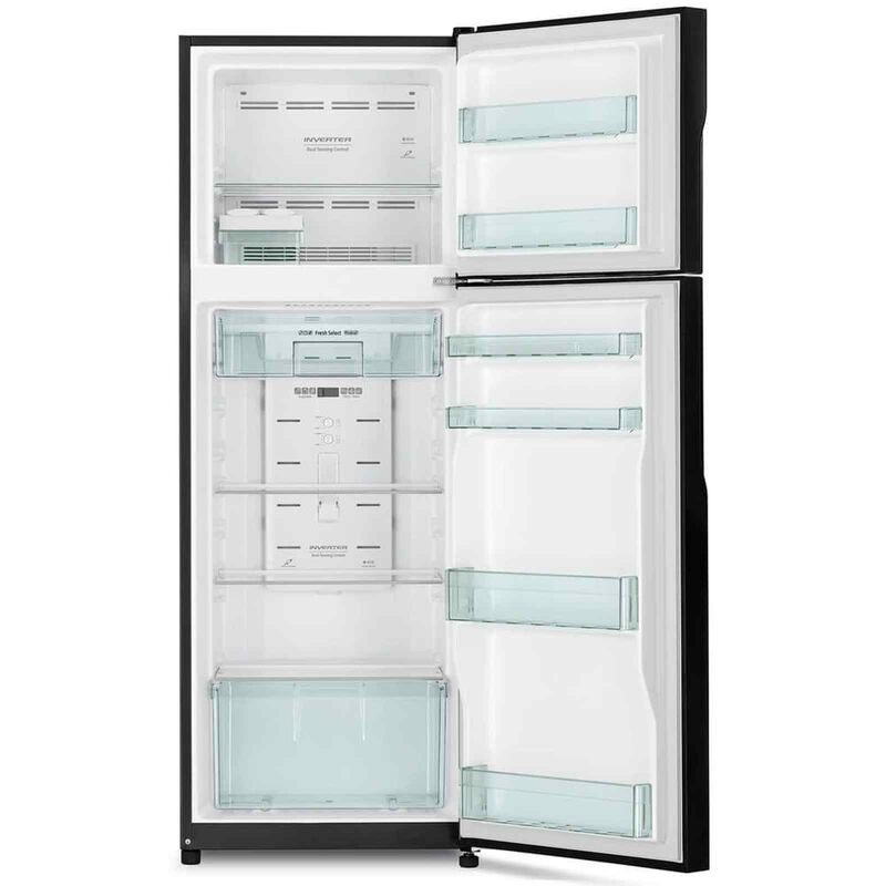 HITACHI 2 Dr Fridge (net 285l) Top Freezer RH350P7MSBSL-image 3
