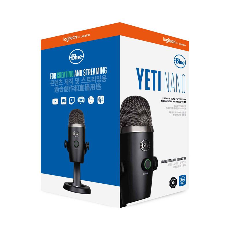 LOGITECH Lfc-blue Yeti Nano Usb Microphone Blackout (2y) 988-000502-image 9