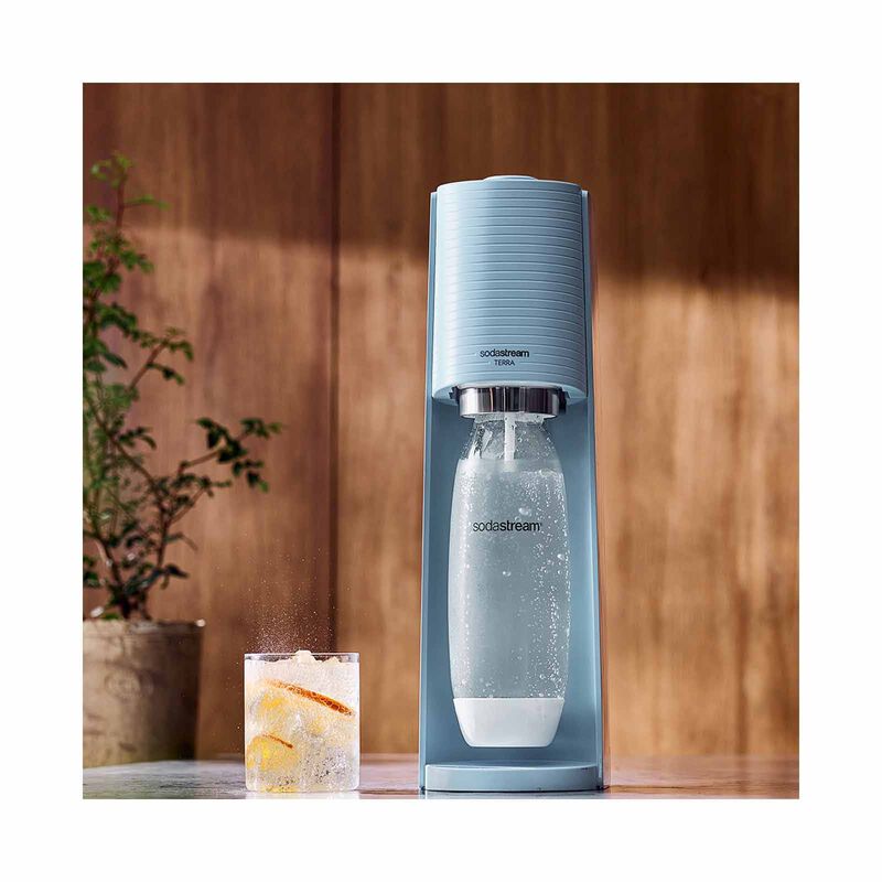 SODASTREAM Sparkling Water Maker - Misty Blue TERRA - 1012811653-image 2