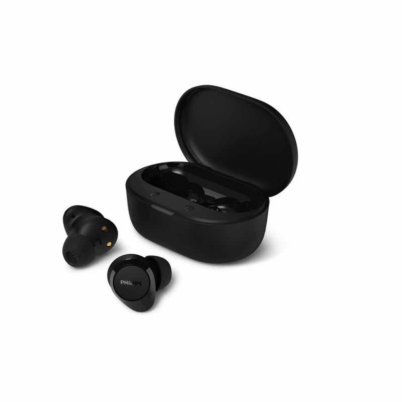 PHILIPS Wireless In-ear Bud, 10mm Drivers, Bt6.0, Ipx4 Splash TAT1300BK/97-image 2