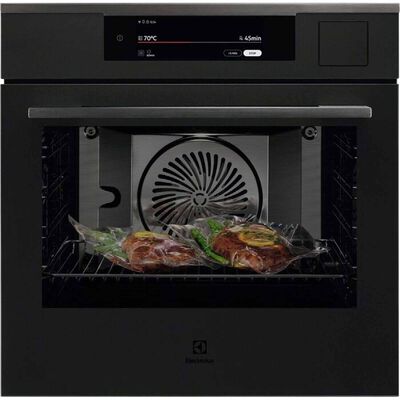 ELECTROLUX 60cm Built-in Steam Oven Steampro -matt Black (70l) (exclude Installation) KOAAS3ST