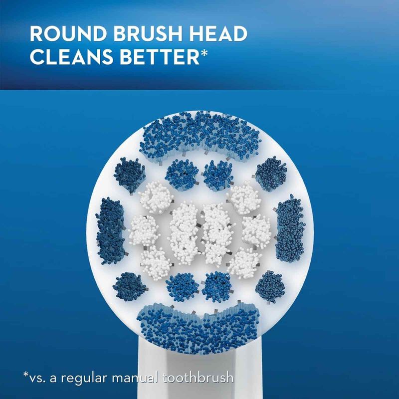 ORAL-B Precision Clean Replacement Electric Toothbrush Heads EB20-5-image 4