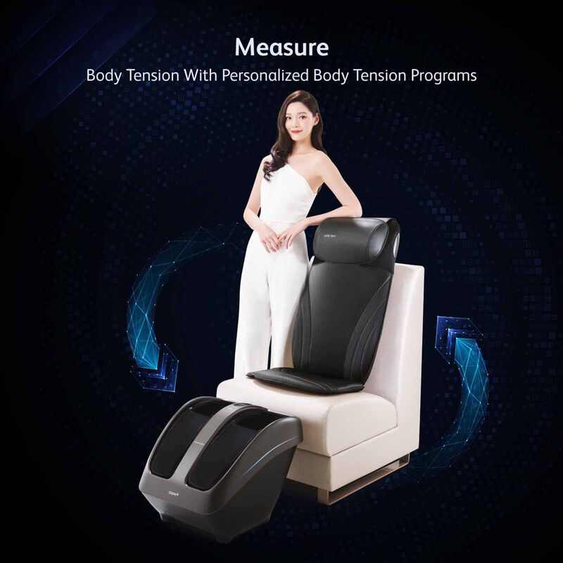 OSIM Uphoria Sync Leg Massager - Black OS-3233 - BLACK-image 5