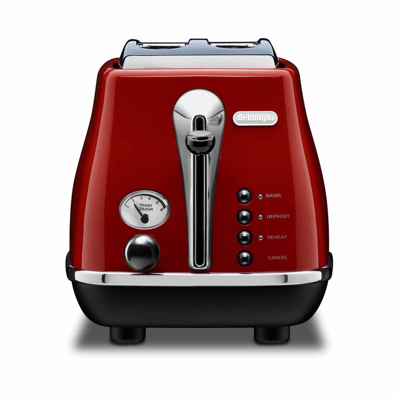 DELONGHI Icona Classic Toaster - Scarlet Red CTO2003.R-image 1