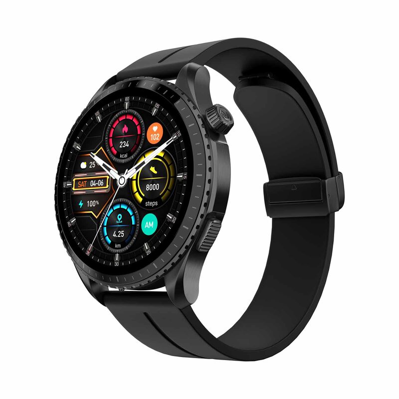 NOISE Origin Smartwatch - Jet Black WRB-SW-ORIGIN-STD-GMTL_BLK-image 5