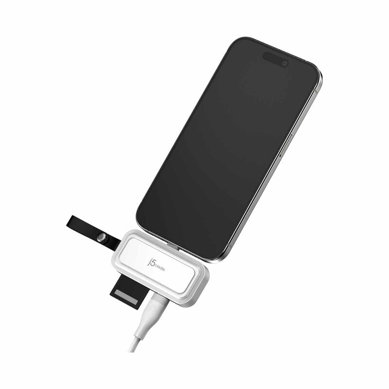 J5CREATE Usb-c To Sd/microsd Adapter For Smartphones (white) JCHSD34W-image 3