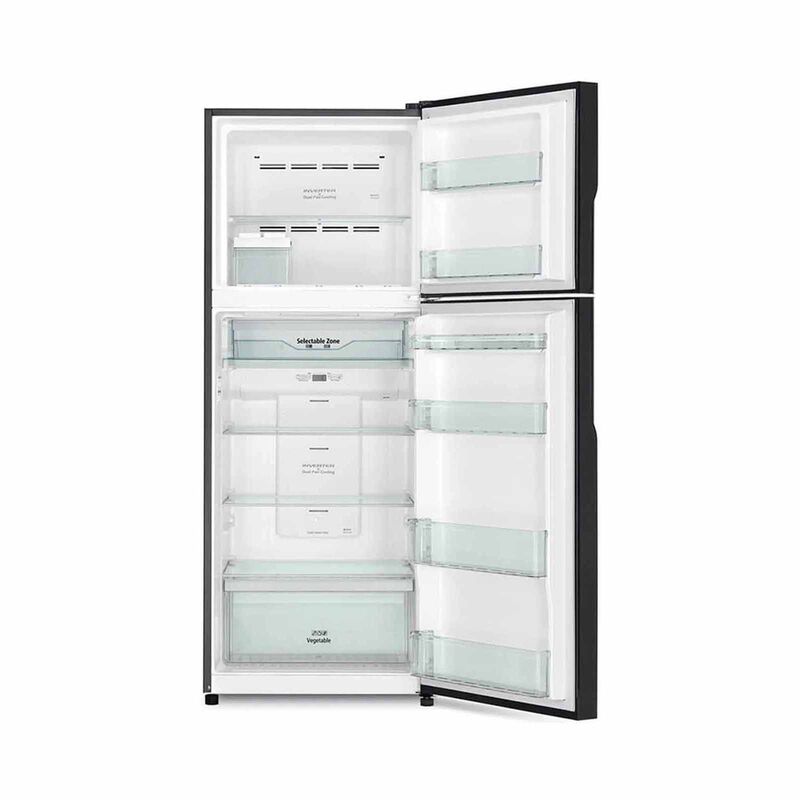 HITACHI 2 Dr Fridge (407l) R-VX480PMS9-PWH-image 3