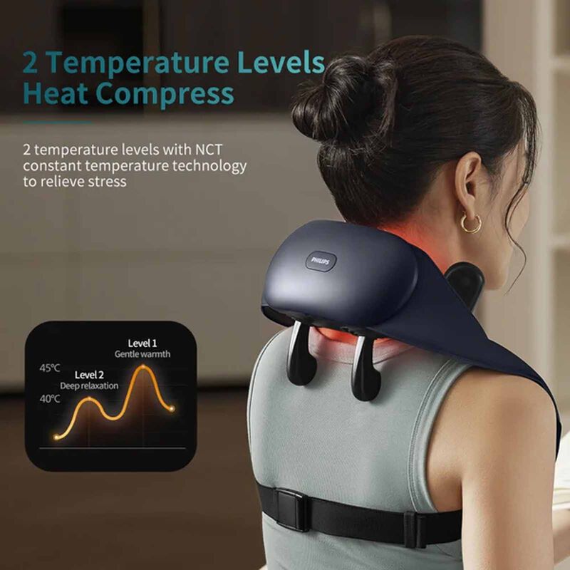 PHILIPS Neck Massager PPM3322DB/97-image 6