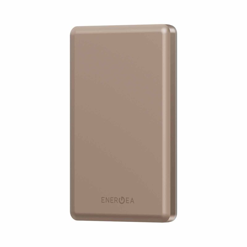 ENERGEA Alupac Mini, 5000mah Mini Aluminium Magsafe Compatible Powerbank - Gold AP-MINI5K-GLD-image 1