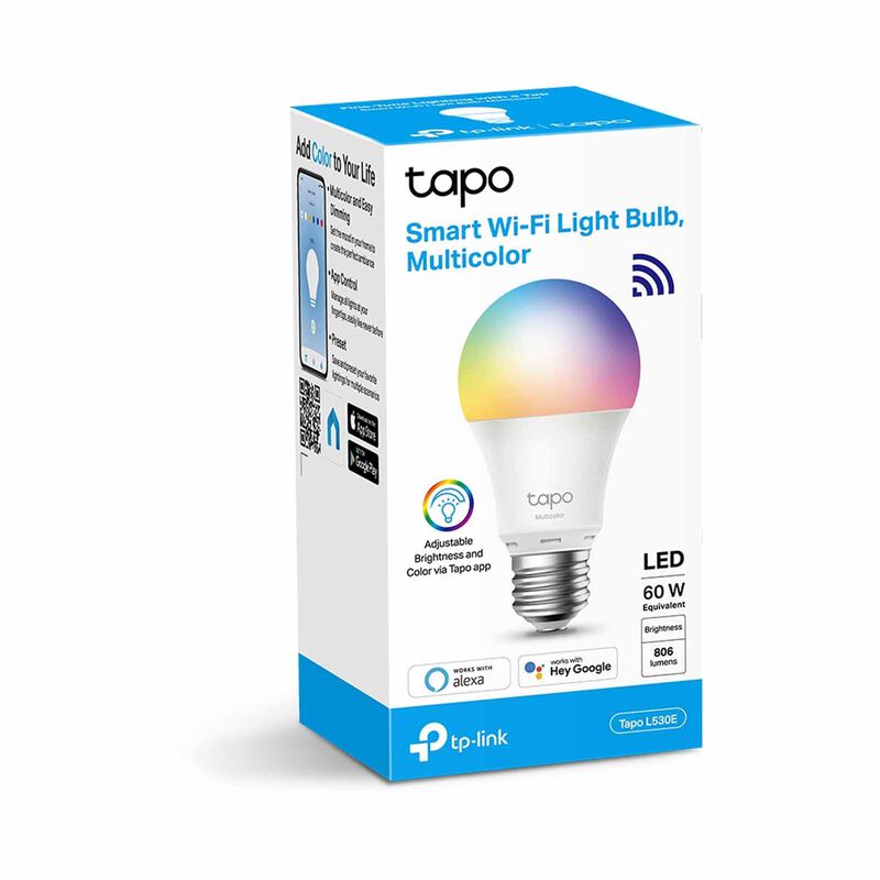 TP LINK Smart Wi-fi Light Bulb, Multicolor TAPO L530E (4-PACK)-image 3