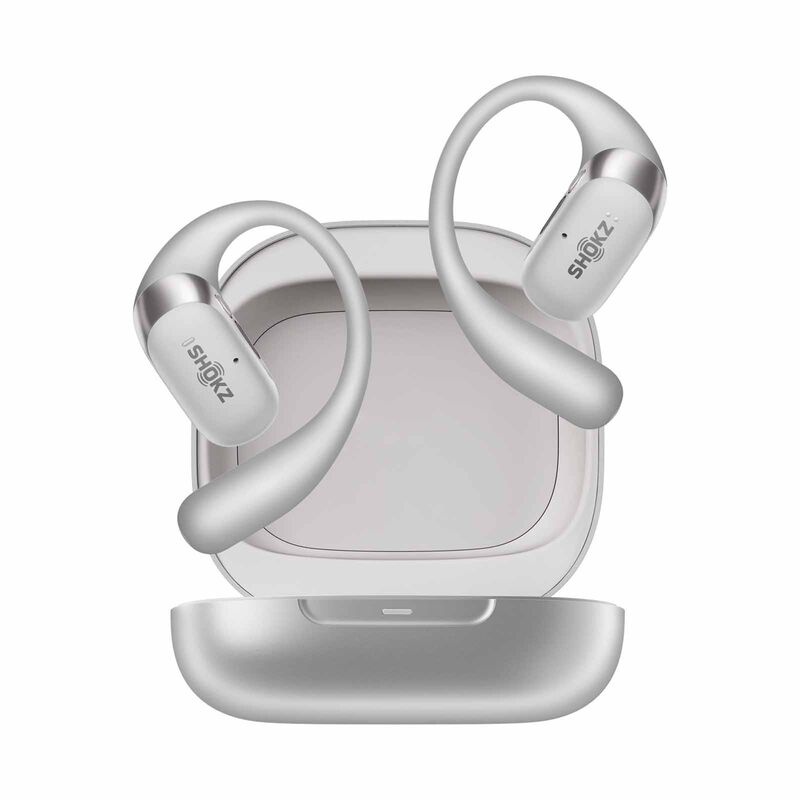 SHOKZ Openfit 2 + Open-ear True Wireless Earbuds - Grey T921-ST-GY-image 1