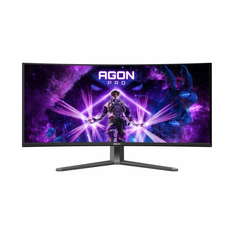 AOC 34in Qd-oled With Rgb V-stripe Curved Wqhd 360hz Gaming Monitor AGP346UCSD-image 1