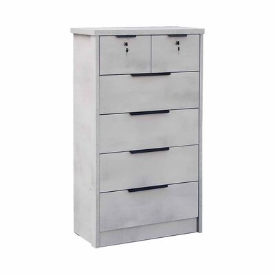 SMARTBOX Chest Of Drawer (solid Plywood) DUNCAN GREY