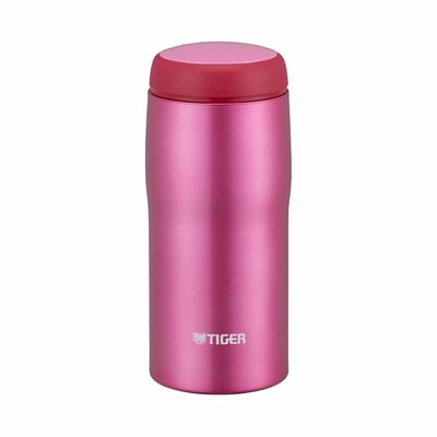TIGER 0.36lt Stainless Steel Screw Lid Bottle (bright Pink) MJA-B036 (PB)