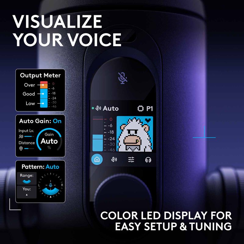 LOGITECH Blue Yeti 2 Usb Microphone Black 988-000595-image 13
