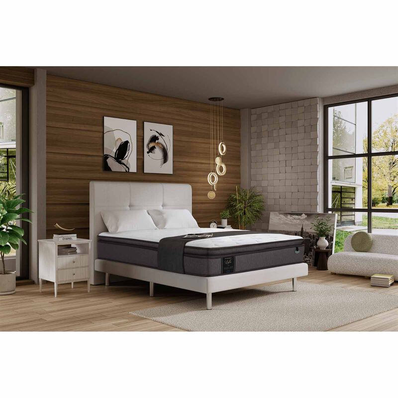 MAXCOIL King Size Mattress + Bedframe LATTE-image 4