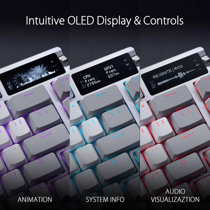ASUS M701 Rog Azoth Nx/sm Wl Wht (pbt-ds) ROG AZOTH NX STORM WHITE-image 9