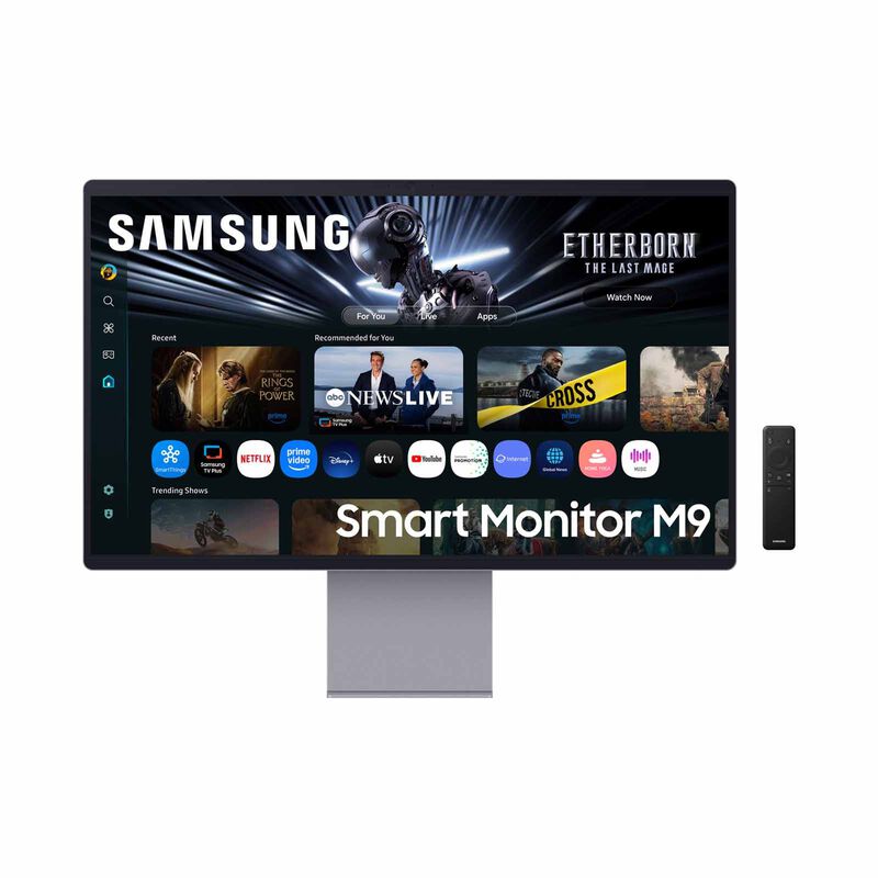 SAMSUNG 32in M9 Flat Smart 4k Oled Monitor LS32FM902SEXXS-image 1