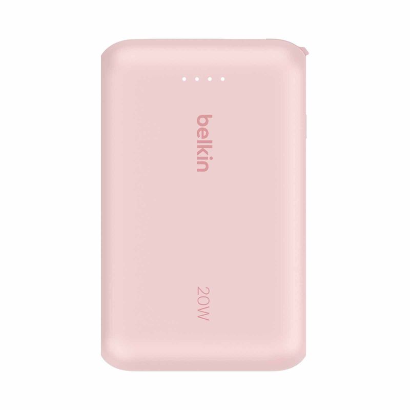 BELKIN Powerbank 10k W/ Cable Pink Pd 20w BPB021FQPK-image 2