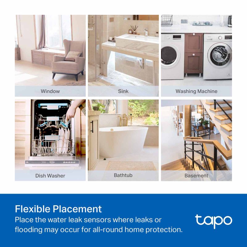 TP LINK Smart Water Leak Sensor TAPO T300-image 4