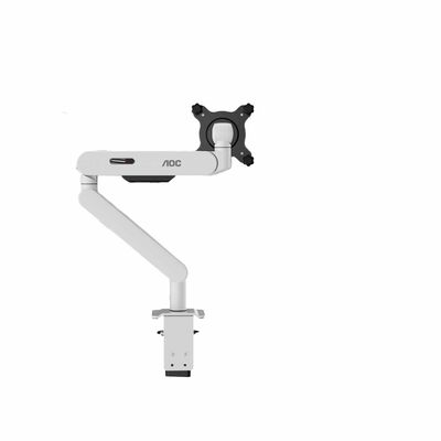 AOC Mechanical Gas Spring System Single Monitor Arm (white) AM406W