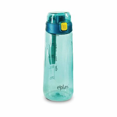 EPLAS One Touch Clear Bottle With Measurement Mark (580ml) EGA 580 (BLUE)