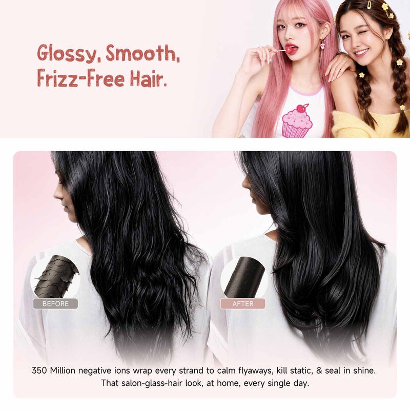 DREAME Pocket Cake High-speed Hair Dryer - Peach Mochi Pink DM-CKHPKET-PK-image 6