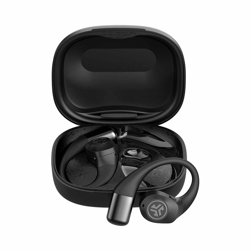 JLAB Epic Open Sport True Wireless Earbuds - Black EBEPOPSPRTRBLK82-image 1