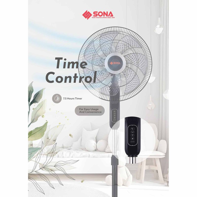 SONA 18 In Stand Fan With Remote Control SFS1176R-image 6