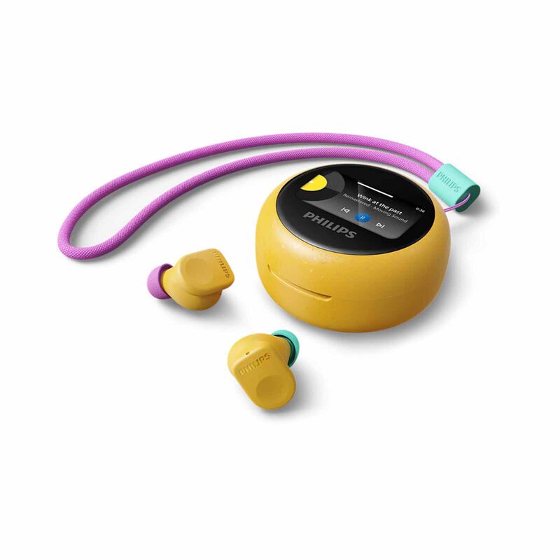PHILIPS Moving Sound The Buds Spatial Audio Yellow TAMS3YL/00-image 3