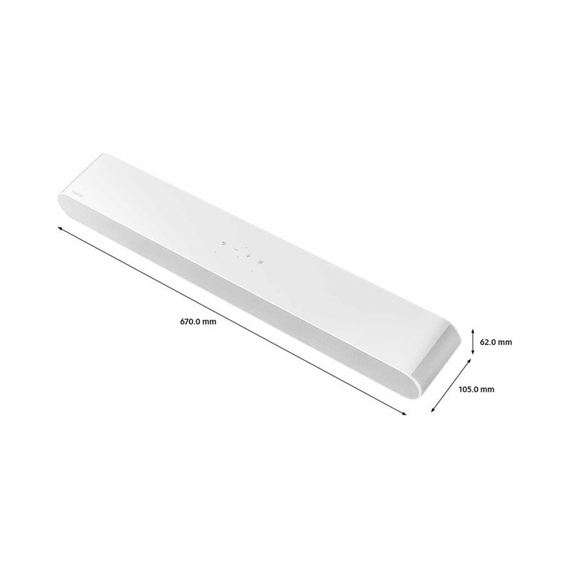 SAMSUNG 5.0 Ch Soundbar HW-S61D/XS (WHITE)-image 2