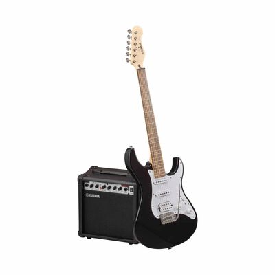 YAMAHA Electric Guitar Package-black) With Guitar Amplifier And Related Accessories EG112GPII BLK