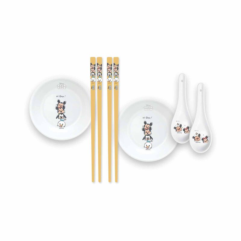 CORELLE Tsum Tsum 6pc Dinner Set 6SG-TSUM-P-image null