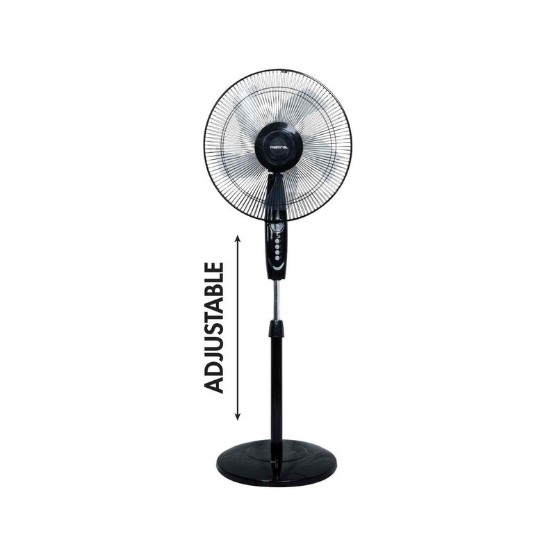 MISTRAL 16 In Stand Fan -black MSF1609-image 3