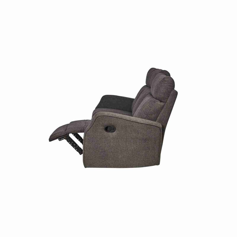 MIZU DESIG 3rr Seater Recliner (fab) Mto Fabric Sofa ELLA-image 17
