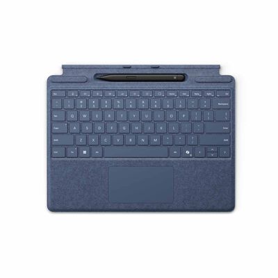 MICROSOFT Surface Pro Signature Type Cover W Slim Pen Copilot Sapphire 8X6-00205